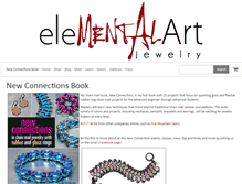 Tablet Screenshot of elementalartjewelry.com